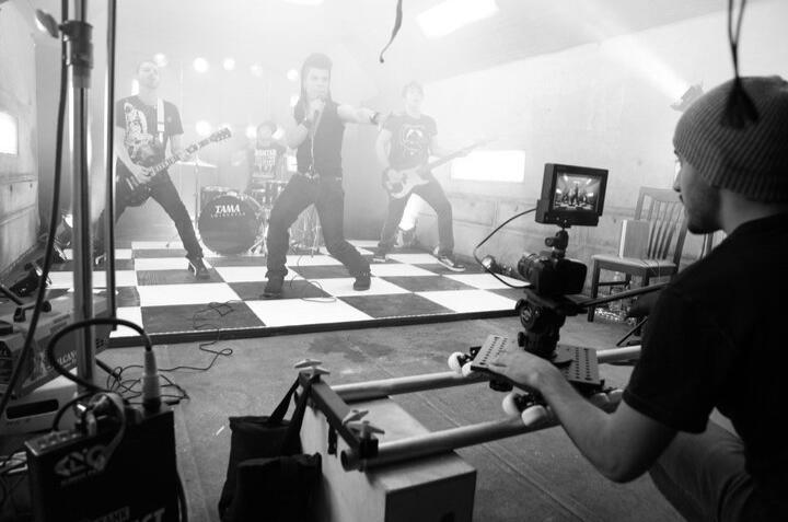 "Six Feet Down" Video Shoot (2011)